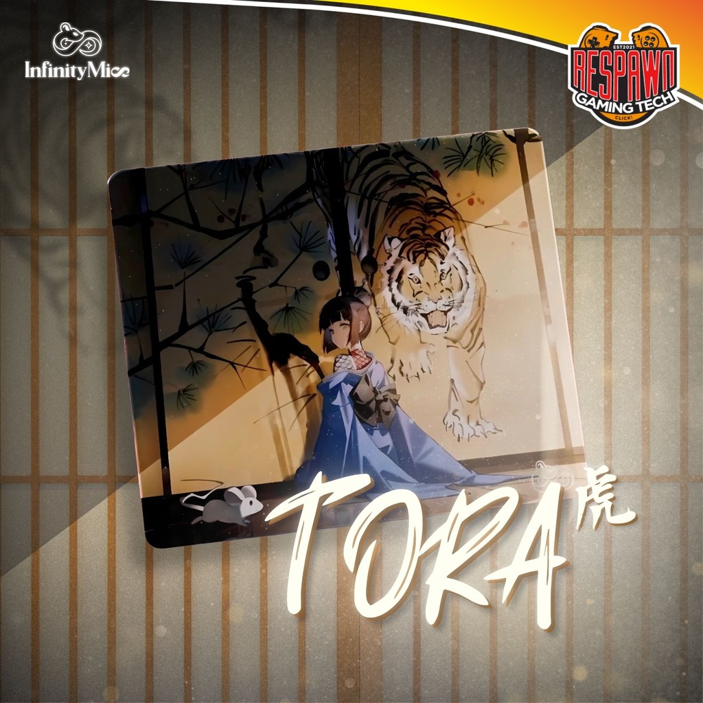 Infinitymice Tora แผ่นรองเมาส์แก้วรุ่นลิมิเต็ด | Shopee Thailand