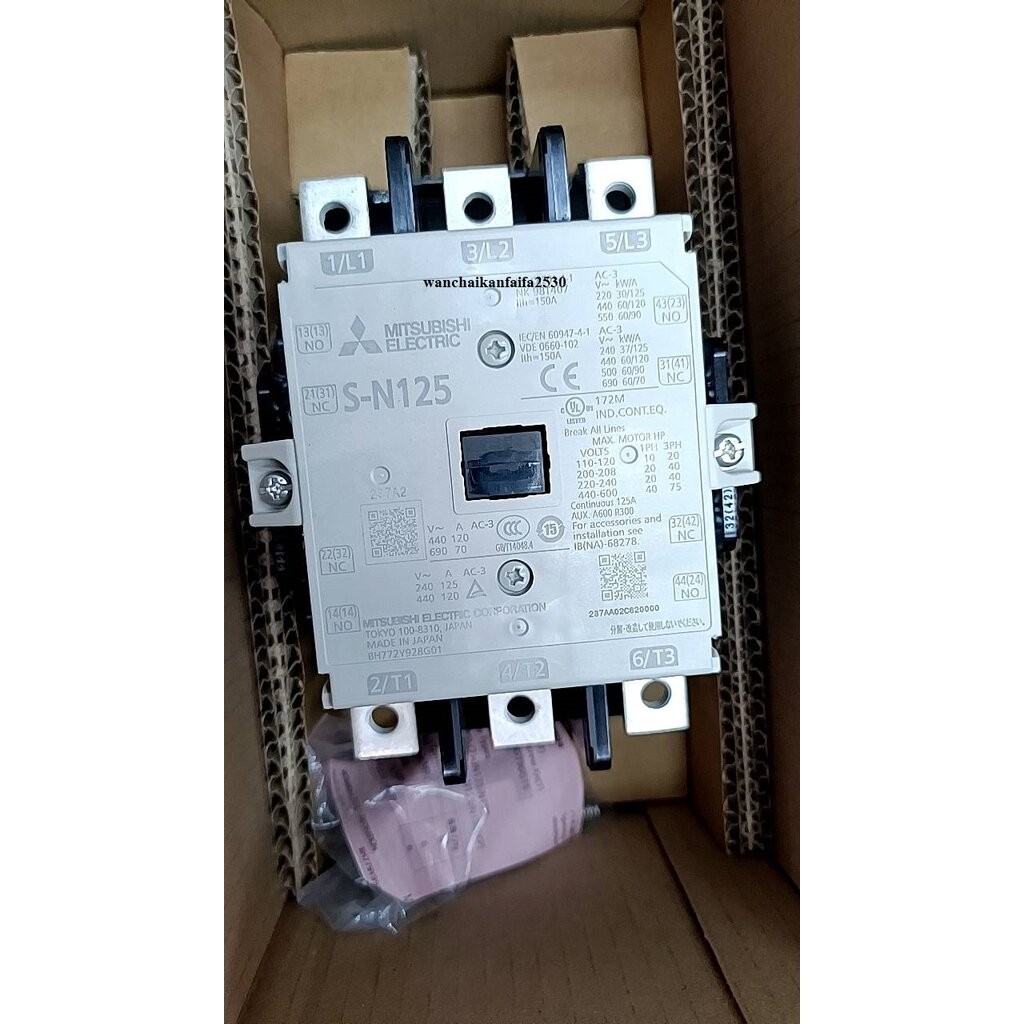 Mitsubishi แมกเนติกมิตซูบิชิ SN125 Magnetic 220V S-N125 หจก.วันชัยการ ...