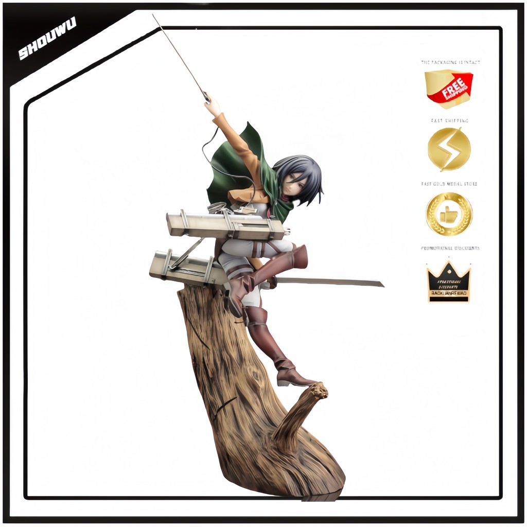 KOTOBUKIYA Mikasa [เวอร์ชั่นญี่ปุ่น] Limited Attack on Titan GK Figure ...