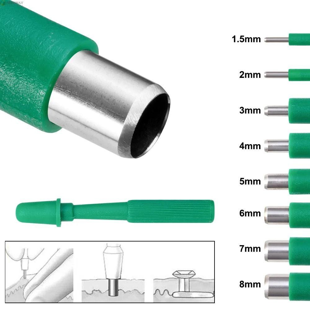 Needway Dermal Puncher, สแตนเลสจมูกสตั๊ดเครื่องมือเจาะ, Microblading ...