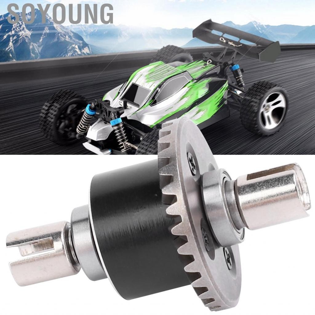Metalen Differentieel Voor 144001 – 1/14 RC-auto – Zwart – 27 Mm – Accessoire – Verbetert Prestaties
