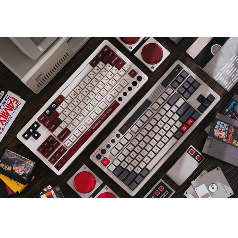 [Clearance] CLS-0335 8Bitdo Retro Mechanical Keyboard 85HA01 Bluetooth ...