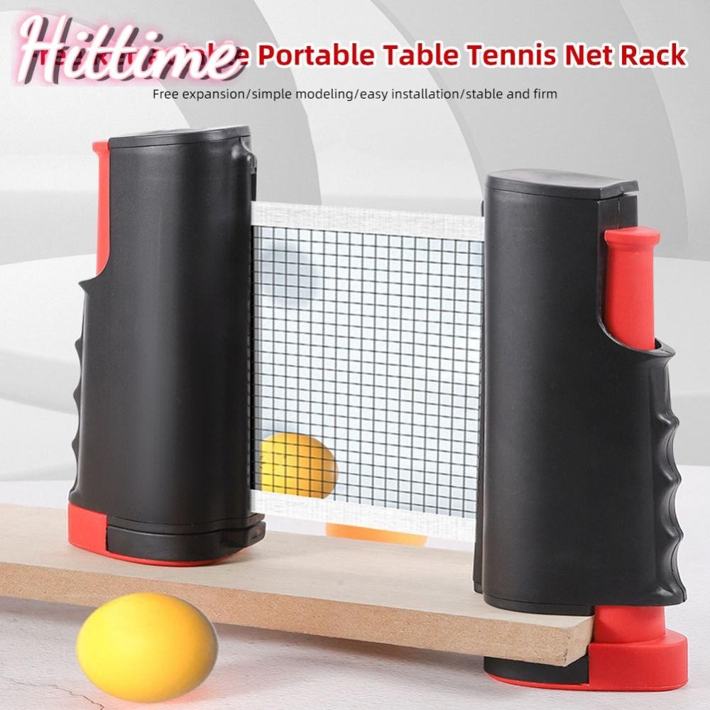 Hittime แบบพกพา Retractable Ping Pong สุทธิ Rack Anywhere Rack เปลี่ยน ...
