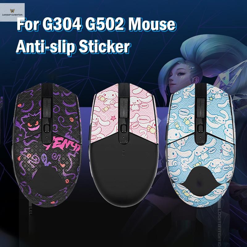 Cod Mouse Grip Tap สําหรับ G304 G502 สติกเกอร์ลื่นดูดเหงื่อการ์ตูน ...