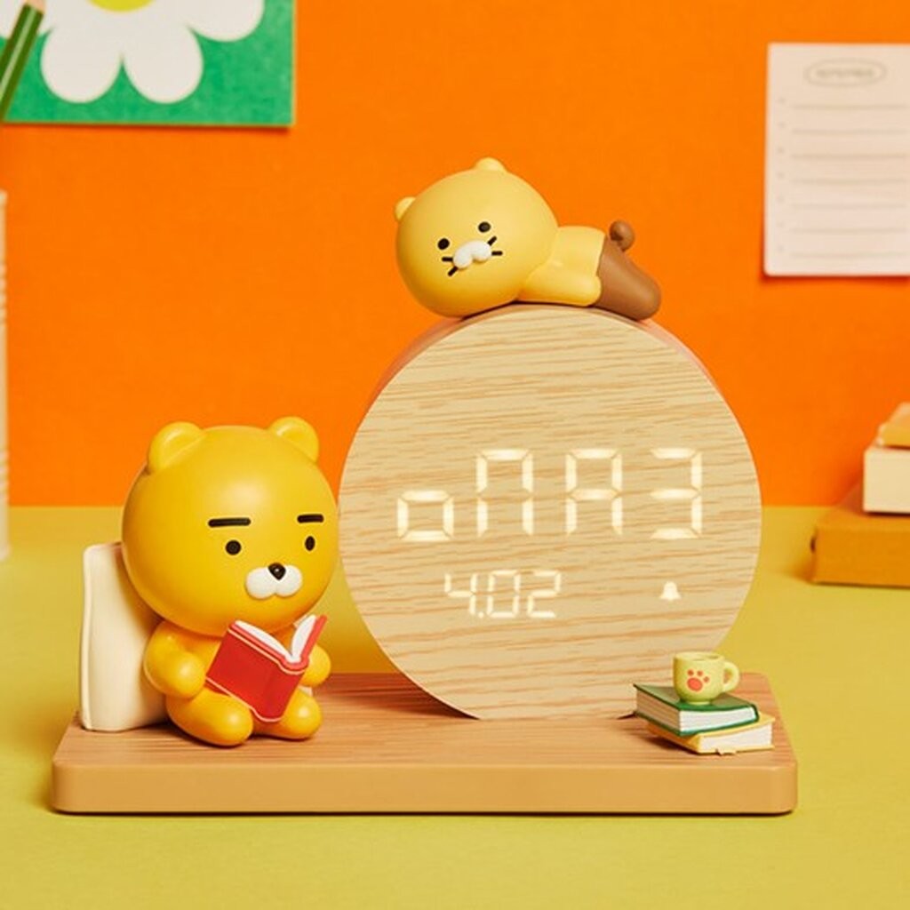 พร้อมส่ง KAKAO Tabletop Electronic Clock Ryan & Choonsik นาฬิกาตั้งโต๊ะ ...