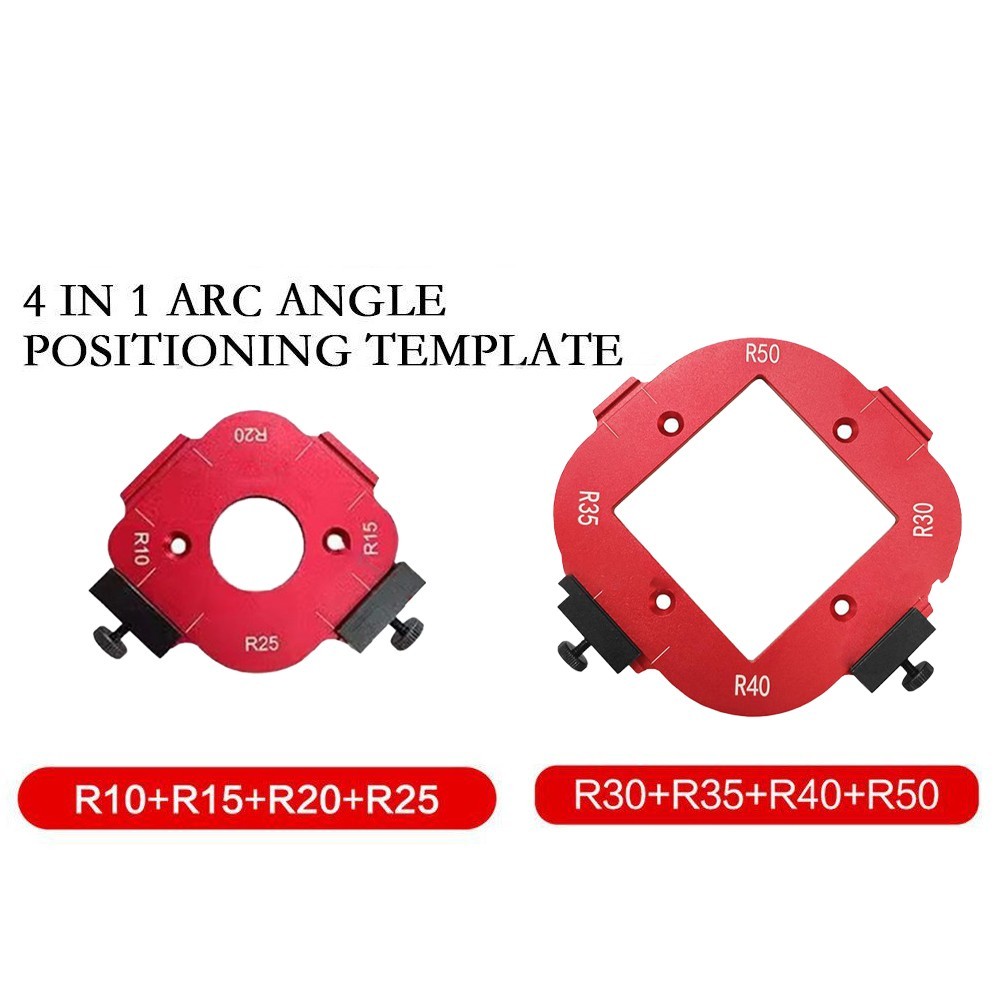 ⭐ การลดราคาครั้งใหญ่⭐ Radius Jig Router Template Corner Radius Roouting ...