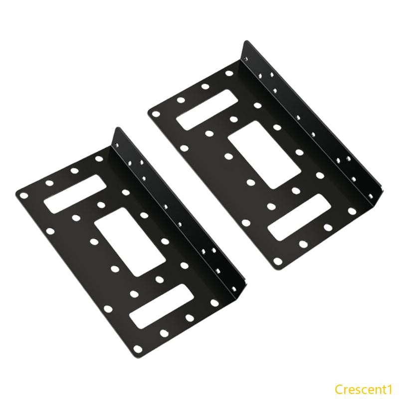 BEI PC คอมพิวเตอร์โลหะ 2 5 นิ้ว 3 5 นิ้วฮาร์ดไดรฟ์ Bay Mounting Bracket HDD SSD Mount