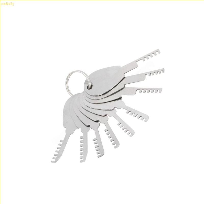melody * 9 ชิ้นรถยนต์ Key Extractor ปุ่มเครื่องมือกําจัดสําหรับรถยนต์ ...