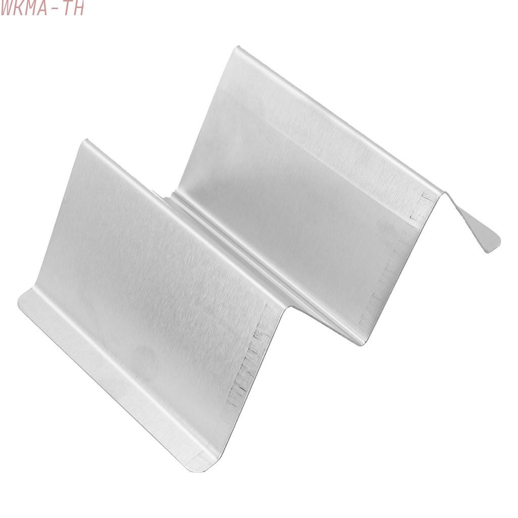 【WIK】สแตนเลส Taco Holder Stand Safe Rack ถาดสําหรับเครื่องล้างจานเตาอบ ...
