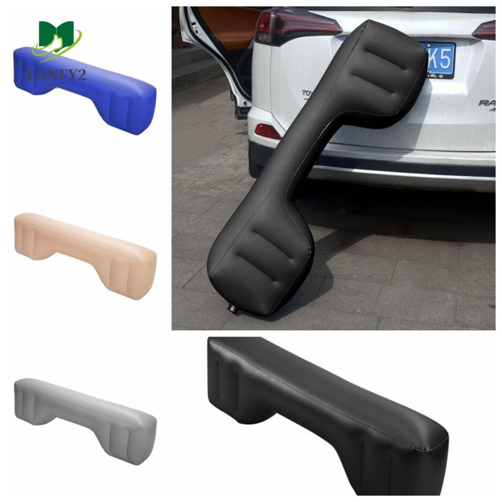 Alanfy รถ Inflatable Foot Pad, Air Bed PVC Auto Travel Inflatable ที่ ...