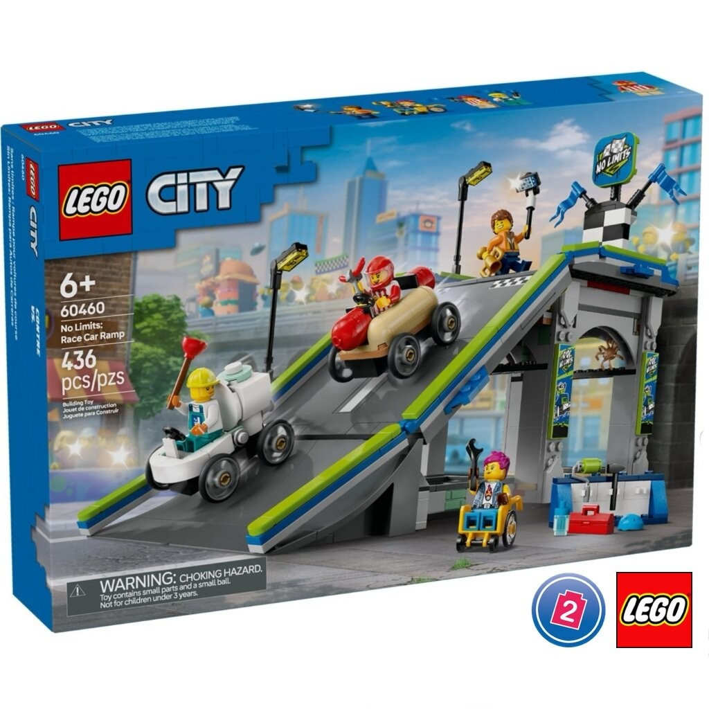 เลโก้ LEGO City 60460 No Limits: Race Car Ramp Track | Shopee Thailand
