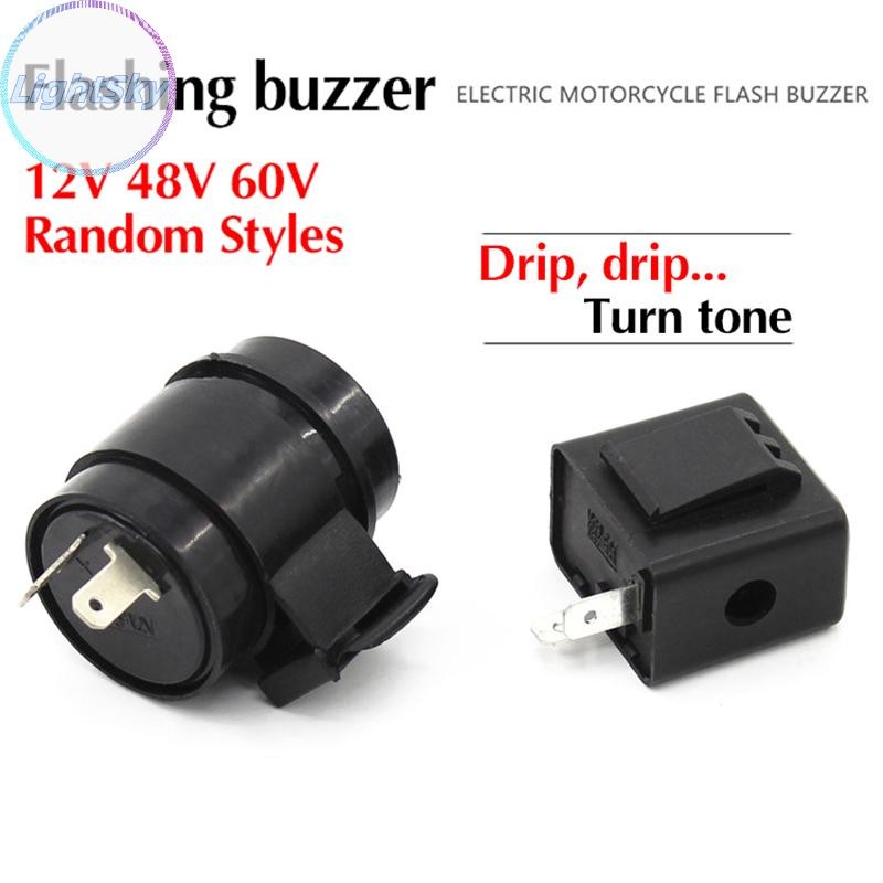 Lightsky Flasher รีเลย์ไฟเลี้ยว DC 12V 48V 60V 2Pins Buzzer Beep ...