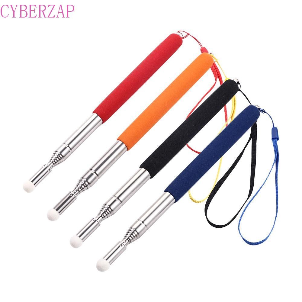 Cyberzap Pointer Pen สแตนเลสแบบพกพา Telescopic Retractable Extended ...