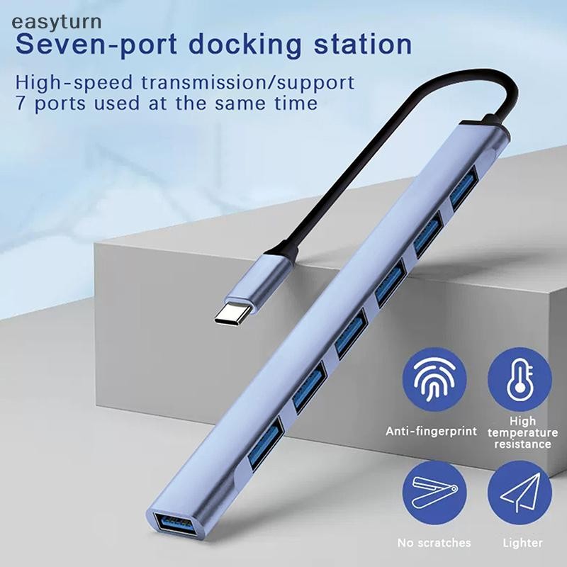Easyturn PC คอมพิวเตอร์ Multiport USB HUB USB 3.0 HUB USB 2.0 HUB USB C ...