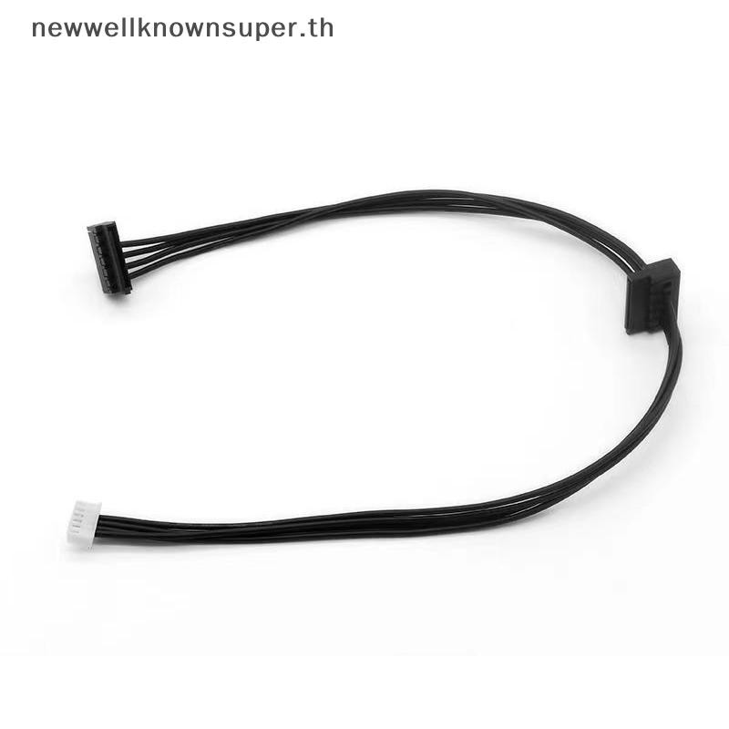 ใหม่ AXC 6Pin ถึง 2-Port HDD SDD SATA Power Socket สําหรับเมนบอร์ด ...