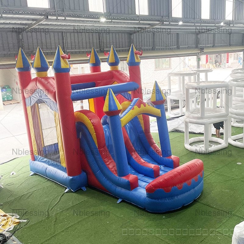 Pre sale 》 Commercial Moonwalk Inflatable JUMPER Bouncer Water SLIDE ...