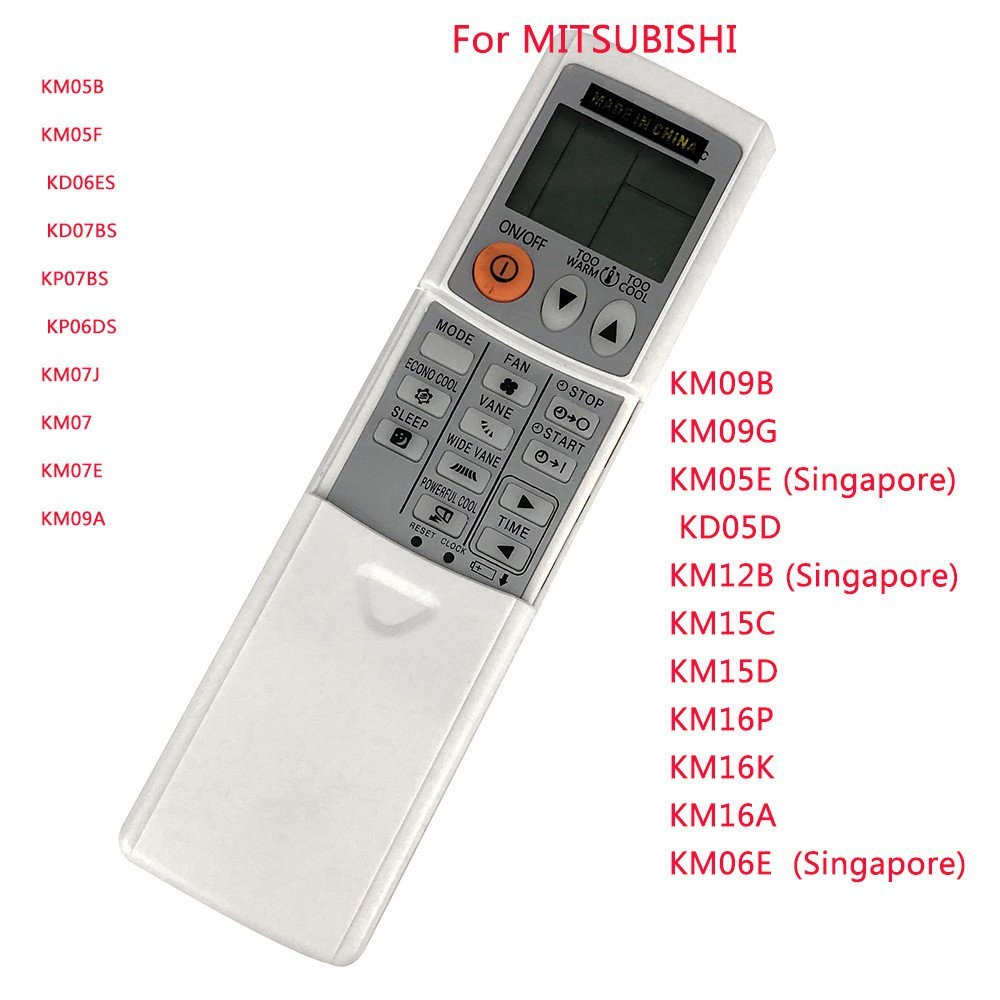 Mitsubishi Aircon Remote Control Mitsubishi Remote KM05E Km06e Km09g Kd05d Sg10 Km09e Msz Gl09na Ms A12wa Msy A15na Msz D36na Msy A17na Msz Ge18na Msz Fe09na 8 I.343936958 - View #11
