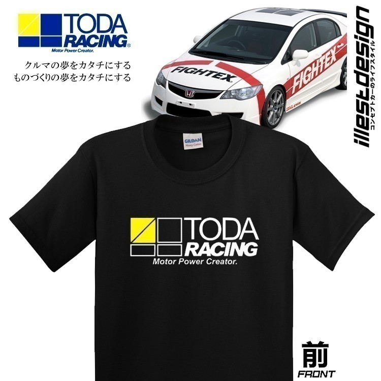 24 2025 แฟชั่น Auto Tees : CP241 - CP242 Toda Racing เสื้อยืด WRX STI ...