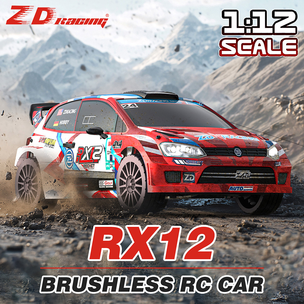 ZD Racing RC รถ 1:12 Scale RX12 รถไร้แปรง 70 กม./ชม.รถความเร็วสูง 4WD ...