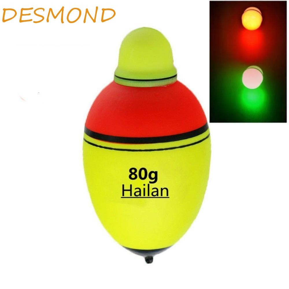 Desmond Luminous Fishing Float, 30g-100g ตกปลาอิเล็กทรอนิกส์ Bobber, ตก ...