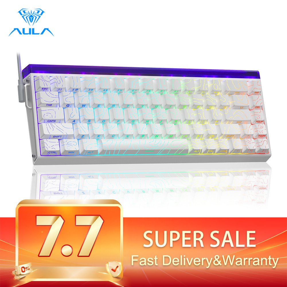 Aula HERO 68HE Magnetic RT Mechanical Keyboard 68Keys 8Khz คีย์บอร์ด ...