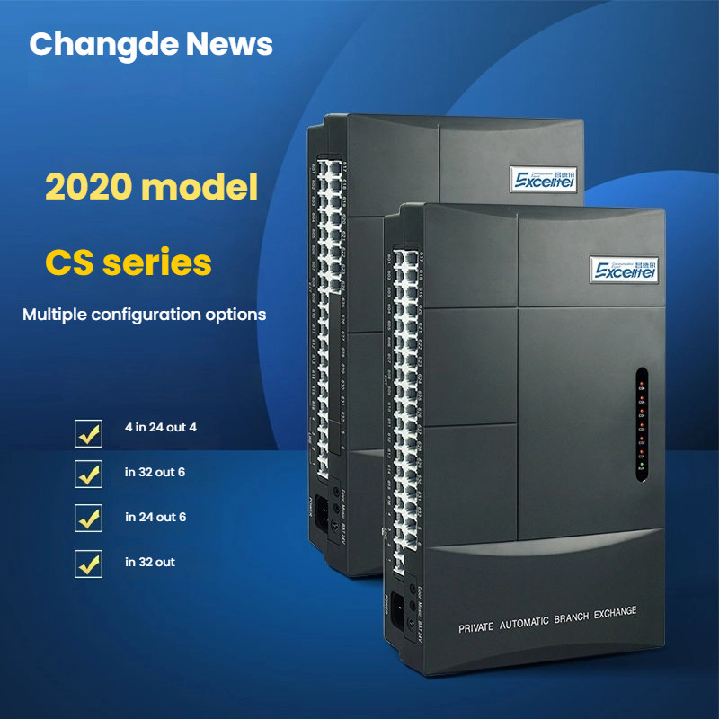 Changdexun CS632/CS424 โปรแกรมควบคุมสวิทช์โทรศัพท์ IVR สี Bell นําทาง 4 ...