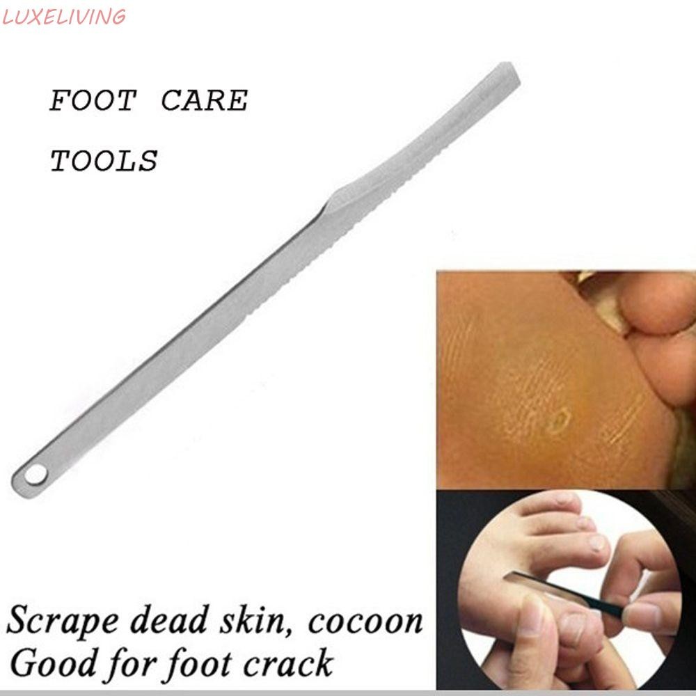 Luxeliving Foot Care เครื่องมือ Cuticle แคลลัส Remover เครื่องโกนหนวด ...