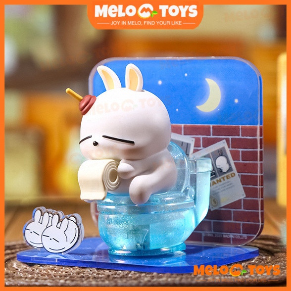 GENUINE Rogue Bunny PooPoo Blind Box Plush Toy Cute Desktop Hot Toys ...