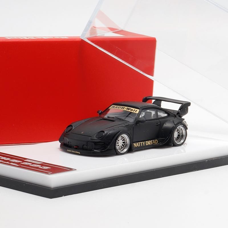 Ala Porsche 911 RWB 993 GT – Argento Cromato – STAR Models 1:64