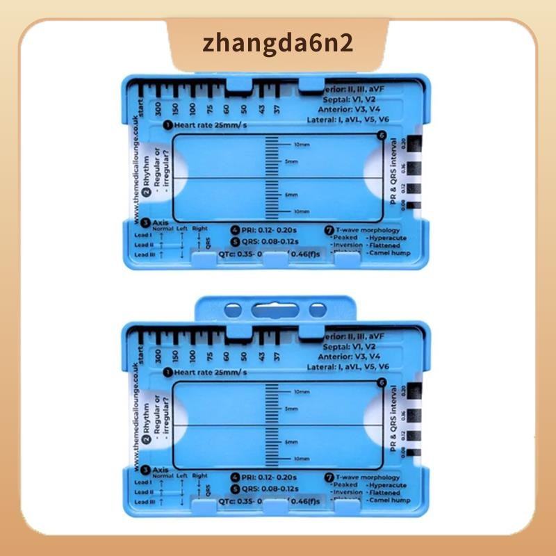 In Stock2pcs ECG 7 Step Ruler ECG 7 Step Ruler สําหรับ ECG 7 Step Ruler ...