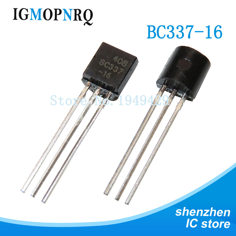 100 ชิ้น BC337-16 TO-92 BC337 TO92 ใหม่ | Shopee Thailand