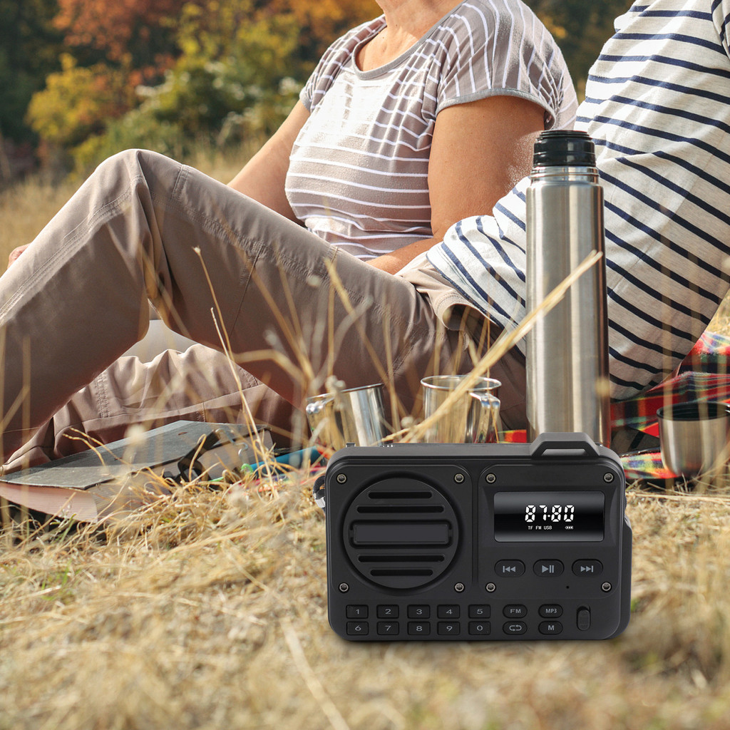 {bestshe}Portable Wireless AM/FM Radio: 1200mAh Rechargeable, 5W ...