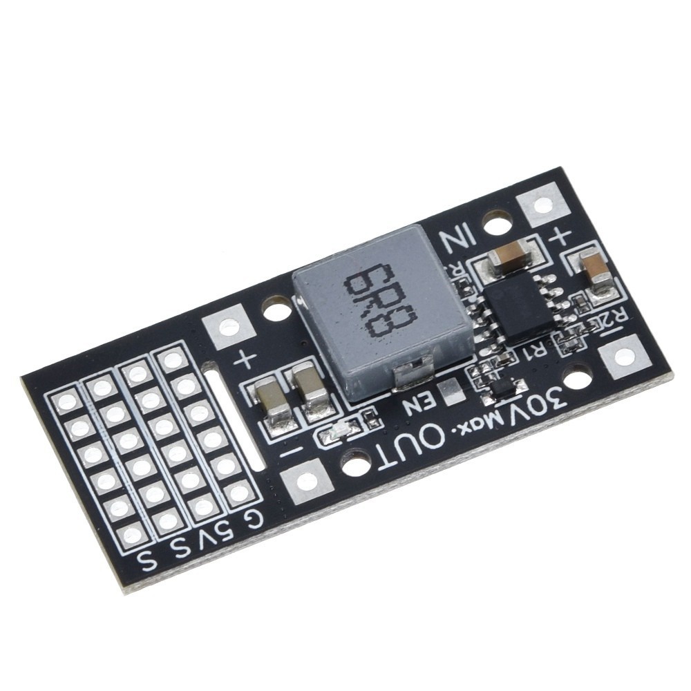 DC MP2482 SY8205 5A DC Buck โมดูล 7V-24V ถึง 5V พวงมาลัยเกียร์ Power ...