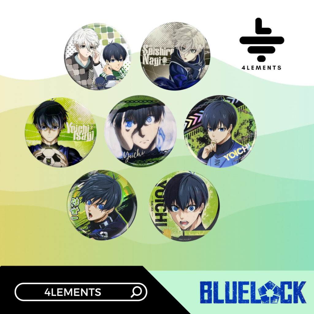 (พร้อมส่ง) COLLECTIBLE - MEDIALINK BLUELOCK PIN BADGE (ลิขสิทธิ์แท้ ...