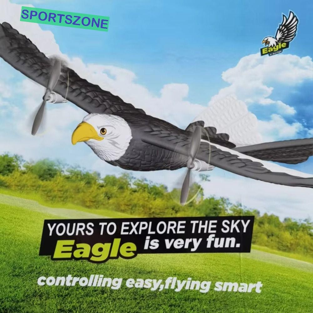 SPORTSZONE Eagle RC Flying ของเล่น,ชาร์จ EPP โฟม RC Eagle เครื่องบิน ...