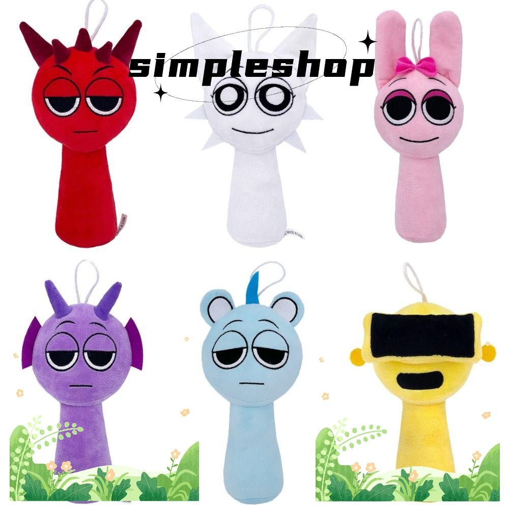 SIMPLESHOP ตุ๊กตา Plushie, ของเล่นตุ๊กตา Raddy Simon Sprunki, การ์ตูน ...