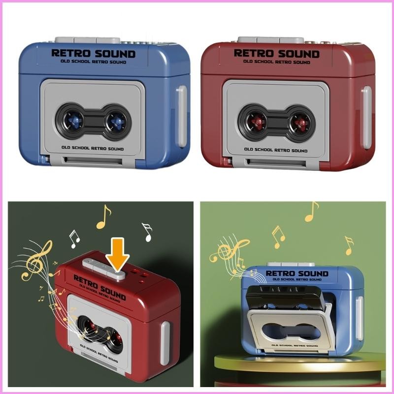Tape Recorders Pendants Mini Recordable Music Box Pendants Ornaments ...