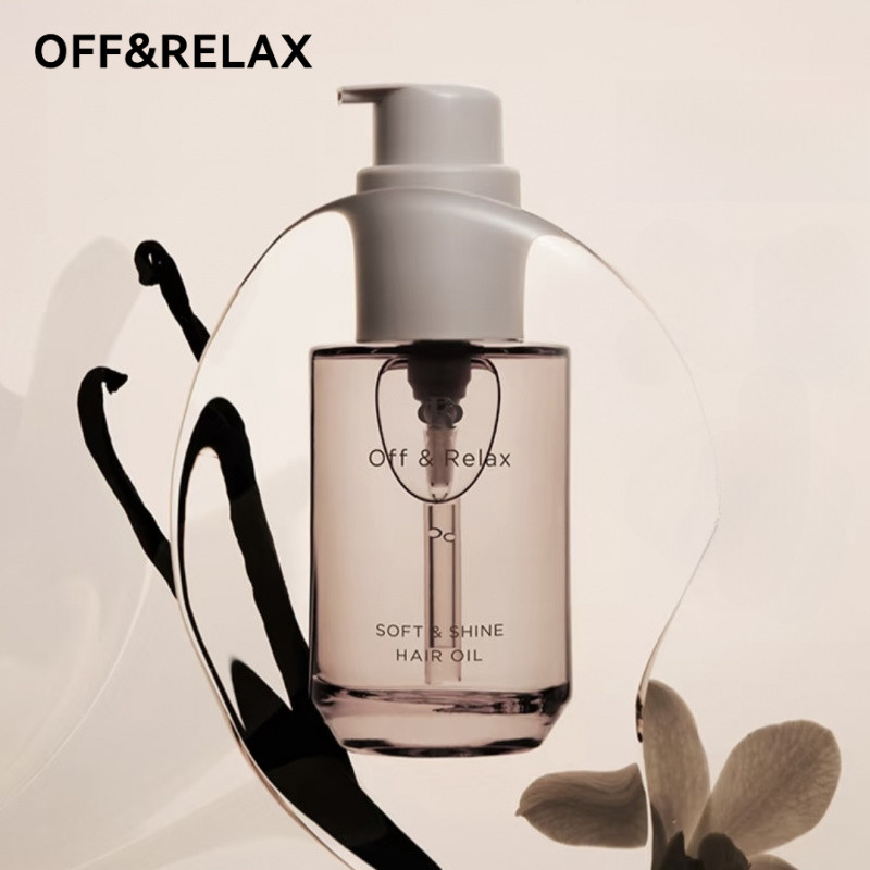 OFF&RELAX น้ำมันหอมระเหยดูแลเส้นผม ปรับปรุงความแห้งกร้านและความหยาบ ...