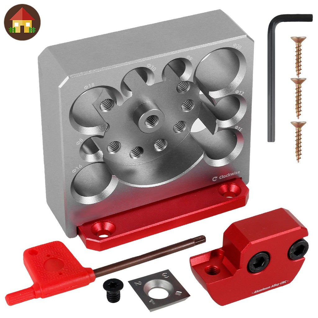 ปรับ Dowel Maker Jig 8-20 มม.คาร์ไบด์แทรก Dowel Maker ทนทาน Dowel รอบ ...