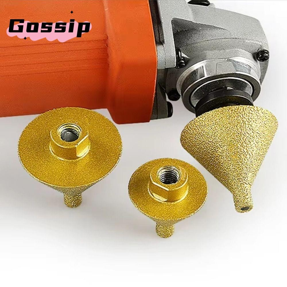 GOSSIP เพชร Beveling Chamfer Bit, กรวยบดหัวกระเบื้องเซรามิค Hole Opener ...