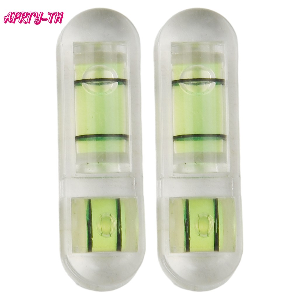 2 ชิ้นความแม่นยําสูง Pan-Tilt ระดับพิเศษ Bubble Leveler วัดเอียง ...