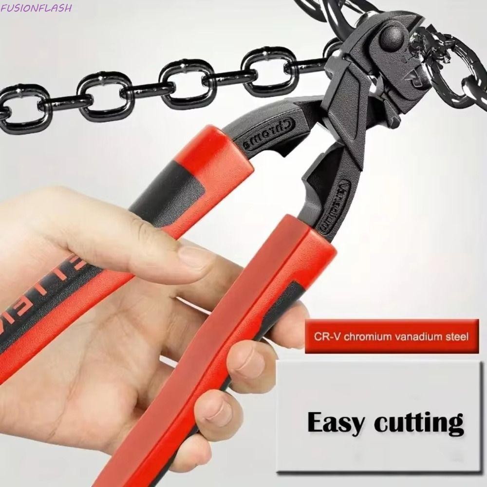 Fusionflash Bolt Cutter, Hard Strong Cutting Steel Wire Cutter, ทนทาน ...