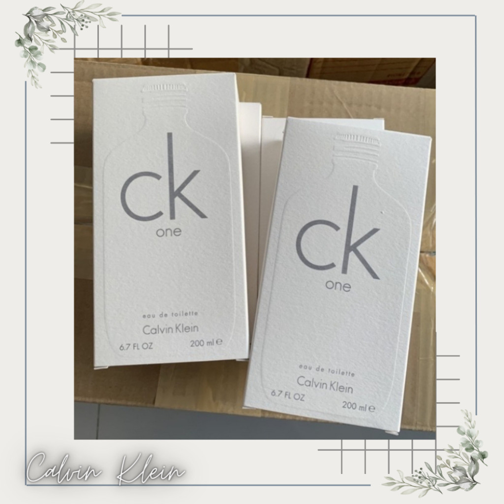 1 ขวด - (200 ml) น้ำหอม Ck One EDT 200 ml. | Shopee Thailand