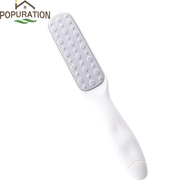 POP สแตนเลสสตีลเท้า Rasp ส้นแฟ้มสองด้านเท้า Scraper แคลลัส Remover ...