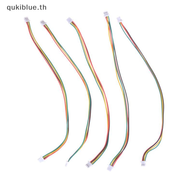 Qukiblue.th 5 x Mini Micro SH 1.0 มม. 4 พิน JST ปลั๊กขั้วต่อคู่สายไฟ ...