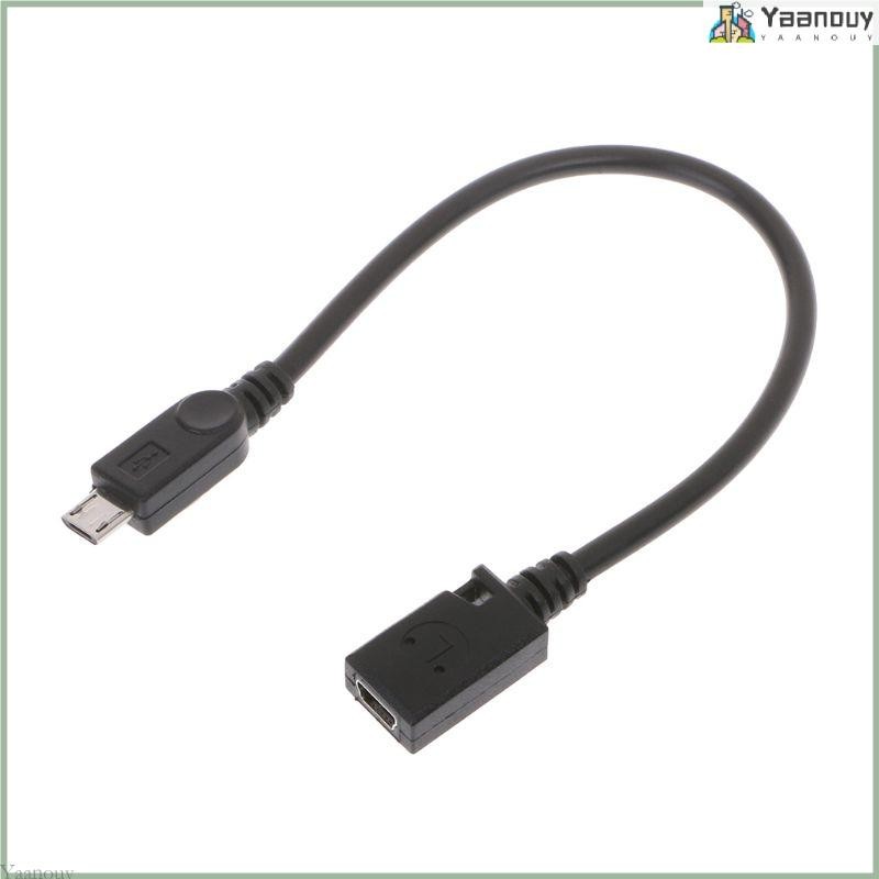 Yaa 22 ซม.USB 2 0 Micro USB หญิง Mini USB 5 pin ชาย Extention Converter ...