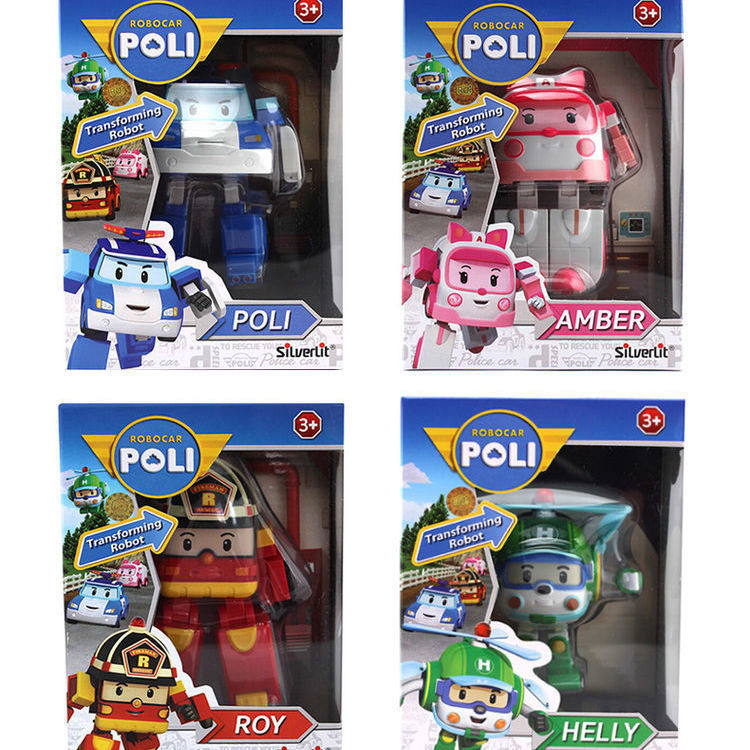 【พร้อมส่ง】robocar poli Poli รถพยาบาล หุ่นยนต์ Robocar Transformable ...