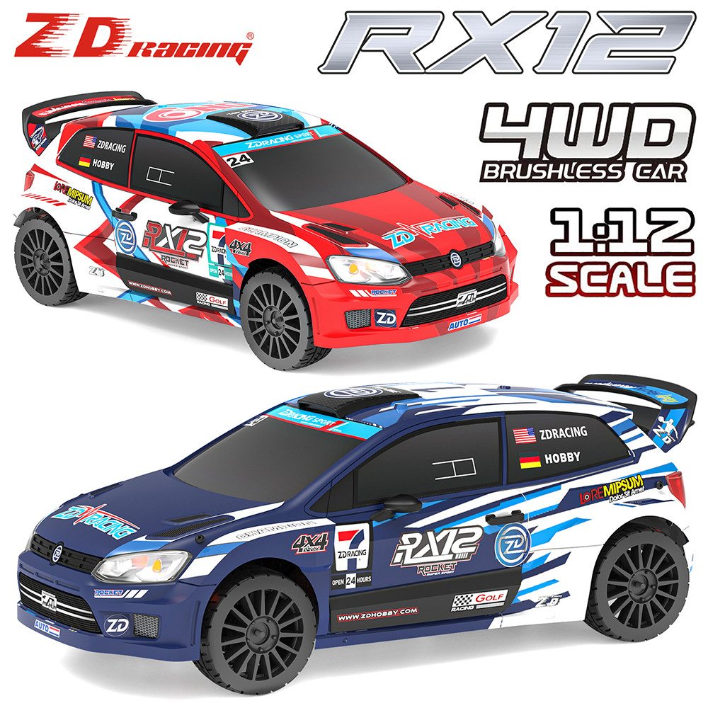 ZD Racing RC รถ 1:12 Scale RX12 รถไร้แปรง 70 กม./ชม.รถความเร็วสูง 4WD ...