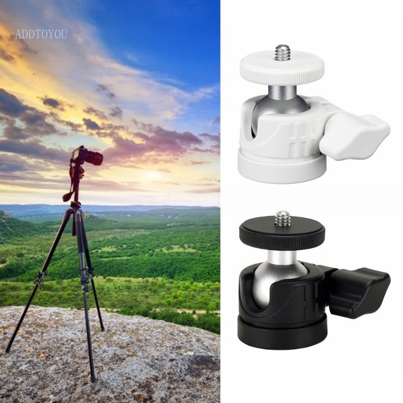 3C Portable Ballhead Camera Mount 1 4 Thread Hole เข้ากันได้กับขาตั้งไฟ ...