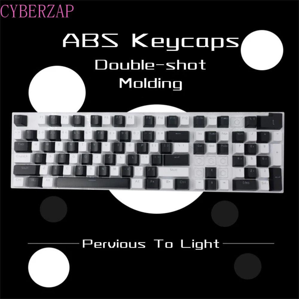 Cyberzap Keyboard Keycap ABS Universal Mechanical Keyboard OEM ฉีด 61/ ...